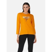 CHOZI - Yellow Cotton Regular Fit Womens T-Shirt ( Pack of 1 ) - None