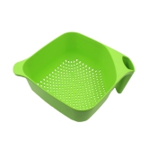 Humaira Vegetables Fruit Kitchen Basket Wash Sieve Washing Big Bowl Colander with Handle for Multipurpose Cleaning Storing, Refining, Strainer