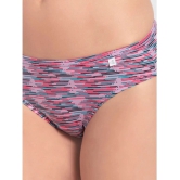 Jockey 1410 Womens Super Combed Cotton Bikini- Light Prints(Pack of 3 - Color & Prints May Vary) - None