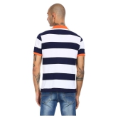 Ruggers Cotton Blue Stripers Polo T Shirt - None