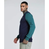 Mens Colorblock Crew-Neck Sweatshirt