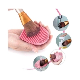 FOK Makeup Brush Cleaner Polyester Scrub Brush