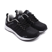 ASIAN COSCO Black Mens Sports Running Shoes - None