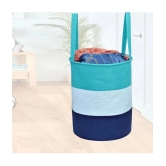 HOMETALES Blue Laundry Bag