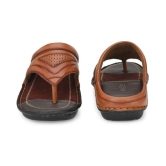 softio Tan Flip Flops - 9