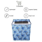 E-Retailer Single Polyester Blue Washing Machine Cover for Universal Semi-Automatic - Blue