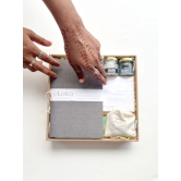 Sustainable Thoughtful Hamper by Ekatra Solid Grey