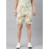 JOVEN MENS TIE-DYE SHORTS(SHORTS ONLY)-L