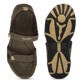 Aqualite - Brown Mens Floater Sandals - None