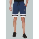 LEEBONEE - Blue Polyester Blend Men's Shorts ( Pack of 1 ) - None