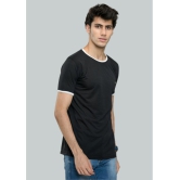 LEEBONEE - Black Cotton Blend Regular Fit Men's T-Shirt ( Pack of 1 ) - None