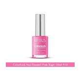 Lotus Makeup Colorkick Nail Enamel Pink Rage 918, 10ml