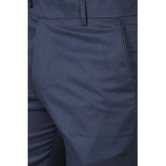 MANCREW Slim Flat Mens Formal Trouser - Navy Blue ( Pack of 1 ) - None