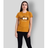 Fabflee Cotton Yellow T-Shirts - Single - M