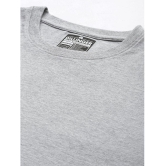 Dillinger - Grey Melange Cotton Loose Fit Womens T-Shirt ( Pack of 1 ) - None