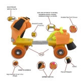 sevriza orange and yeallow Roller Skates For Kids Age Group 3 -15 Years Adjustable