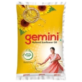 Gemini Refined sunflower oil 1 Ltr