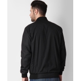 4B Nylon Men''s Windcheater Jacket - Black ( Pack of 1 ) - None