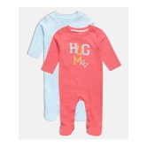 MINI KLUB Pack of 2 Baby Boys Cotton Bodysuit ( Multicolor ) - None