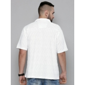 Creased White Shirt-XL / White