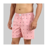 Supersquad Cotton Mens Boxer- ( Peach ) - None