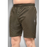 Forbro - Olive Polyester Men's Running Shorts ( Pack of 1 ) - None