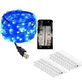 M55 Photo Clips LED String Light-Blue