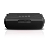 hitage BS-414 10H Music 5 W Bluetooth Speaker Bluetooth V 5.0 with USB,Aux,3D Bass Playback Time 24 hrs Black - Black