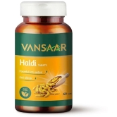 Vansaar Haldi Tablets | Natural Immunity Booster | Relieves Constipation & Indigestion | 60 Tablets