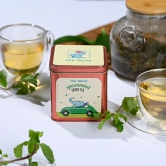 Spearmint Green Tea-100gms Loose Leaf Tea | 50cups