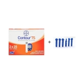 Bayer contour TS 50 Test Strips With 100 Lancet Expiry: Apr -2022