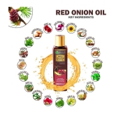 Dravida Organics Onion Oil with Black Seed Oil Extracts - Controls Hair Fall 100 mL