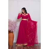 Rani Pink Lehenga Set-3XL