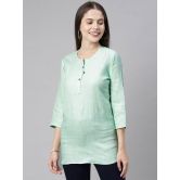 Women Pista Green Ultimate Yoga Top