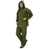 Goodluck Raincoat Set - Green - None