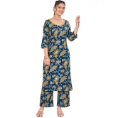 London Hills Women Printed Kurta with Pant || Salwar Suit Set for Women || Women Kurta Set || Plazo Kurti Set for Women || Kurta Set for Women || Printed Kurti Set || Women Plazo Set Cotton