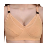 Desiprime Poly Cotton Everyday Bra - Beige Pack of 2 - 38B