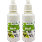 Farm Naturelle Concentrated Stevia Extract Liquid for Weight Loss and for Diabetic People, 20ml X Pack of 2