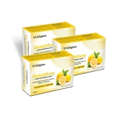 LA ORGANO Glutathione Lemon Skin Lightening Soap 300 g Pack of 3