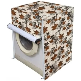 ENTICE Front Load Washing Machine Cover Compatiable For 8 kg - Brown - Brown