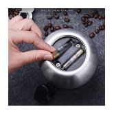 SG SELF STIRRING MUG Nature Stainless Steel Coffee Mug 450 mL ( Pack of 1 ) - Multi Color