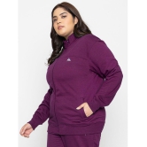 YHA Fleece Women''s Zippered Sweatshirt ( Purple ) - None