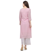 SHOPPING QUEEN Women's Georgette Kurta and Palazzo Set