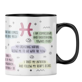 Pisces  Coffee Mug-Pink