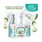 Buddsbuddy Combo of 4 Cucumber Based  Skincare Baby Wet Wipes - 80 Pieces