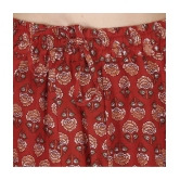 Sttoffa Red Cotton Womens Flared Skirt ( Pack of 1 ) - None