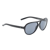 Black Aviator Sunglasses for Men