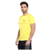 OFF LIMITS Yellow Polyester T-Shirt - 2XL