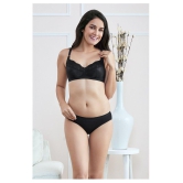 Everyde by Amante Polyamide Everyday Bra - Black Single - 38C