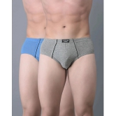 Pack of 2 Dollar Bigboss Assorted Solid Cotton Blend Men Brief - None